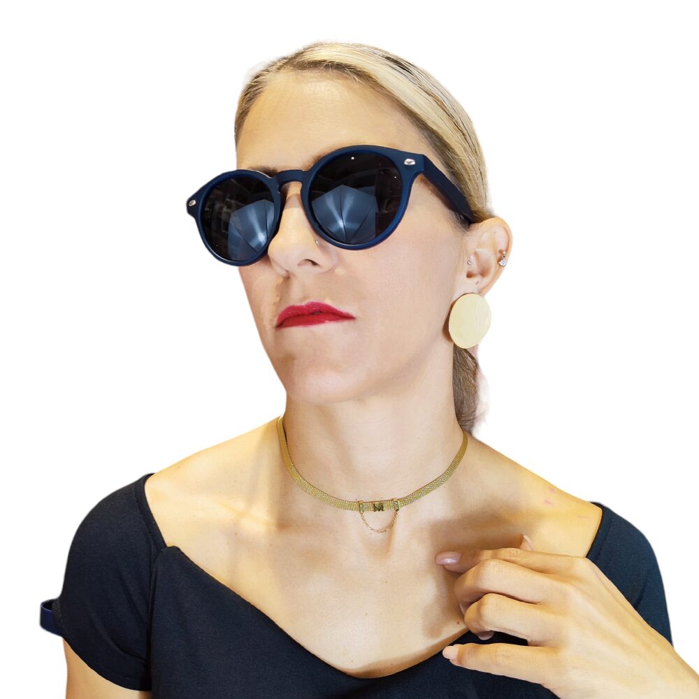 Unisex γυαλιά ηλίου με μονόχρωμο φακό